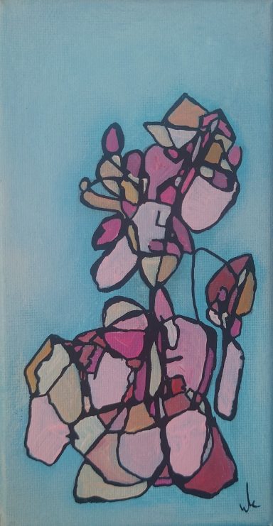 Abstract female figure.